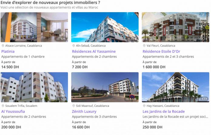 Meilleur promotion Avito Immobilier Maroc 2020 : Casablanca, Rabat, Marrakech, Tanger