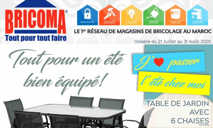 Meilleur promotion Maroc : Catalogue Bricoma septembre 2020